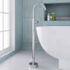 ARIEL Single-Handle Freestanding Roman Tub Faucet, Chrome, 6-19/64