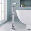 ARIEL Single-Handle Freestanding Roman Tub Faucet, Chrome, 6-3/32