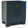 Taylor 30'' W Bath Vanity Single Sink Base Cabinet Only in Multiple Base Cabinet Finishes