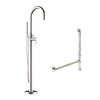 Cambridge Plumbing Complete Plumbing Package for Freestanding Bathtub without Faucet Holes