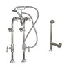 Cambridge Plumbing Complete Plumbing Package for Freestanding Bathtub without Faucet Holes