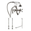 Cambridge Plumbing Clawfoot Deck Mount Tub Complete Set