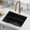KE1US Pintura™ Undermount Porcelain Enameled Steel Single Bowl Kitchen Sink