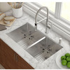 KHU103-33 Standart PRO™ 16 Gauge Undermount 60/40 Double Bowl Stainless Steel Kitchen Sink