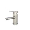 STYLISH™ ALIX Single Handle Bathroom Faucet for Single Hole Brass Basin Mixer Tap, Faucet Height: 6
