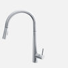 STYLISH™ Single Handle Pull Down, Dual Mode, Stainless Steel Kitchen Sink Faucet, Spout Reach: 8-5/8'', Faucet Height: 17-3/4