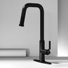 Hart Angular Collection Pull-Down Kitchen Faucet with Deck Plate and Soap Dispenser Options